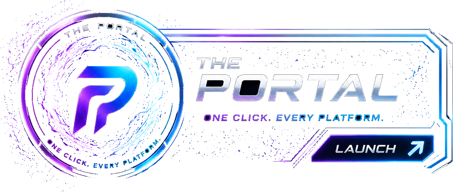The Portal — One click. Every platform.